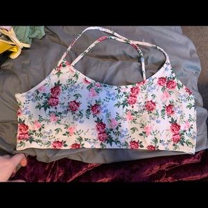 Flower bralette